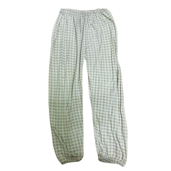 Other - Comfy White Checkered Pajama Pants